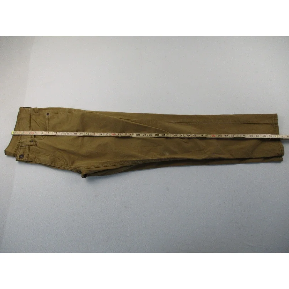 Levi's 541 Athletic Taper Pants Mens 32x34 Tan Khaki Stretch Utility Workwear